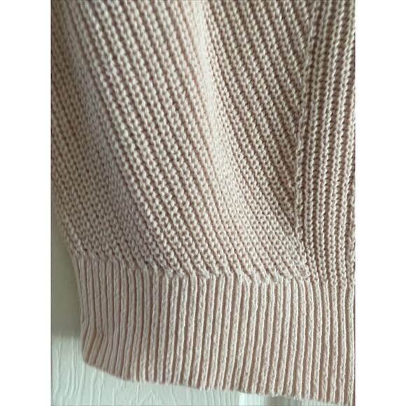 Abercrombie Fitch Womens XS Pink Knit Pullover Sweater Feminine Fairy - Picture 3 of 6